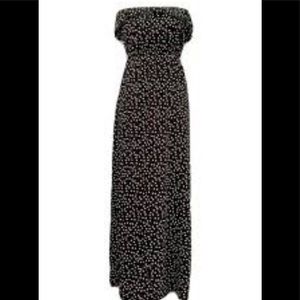 Brand new Trixxi Dress strapless ruffle polka dot